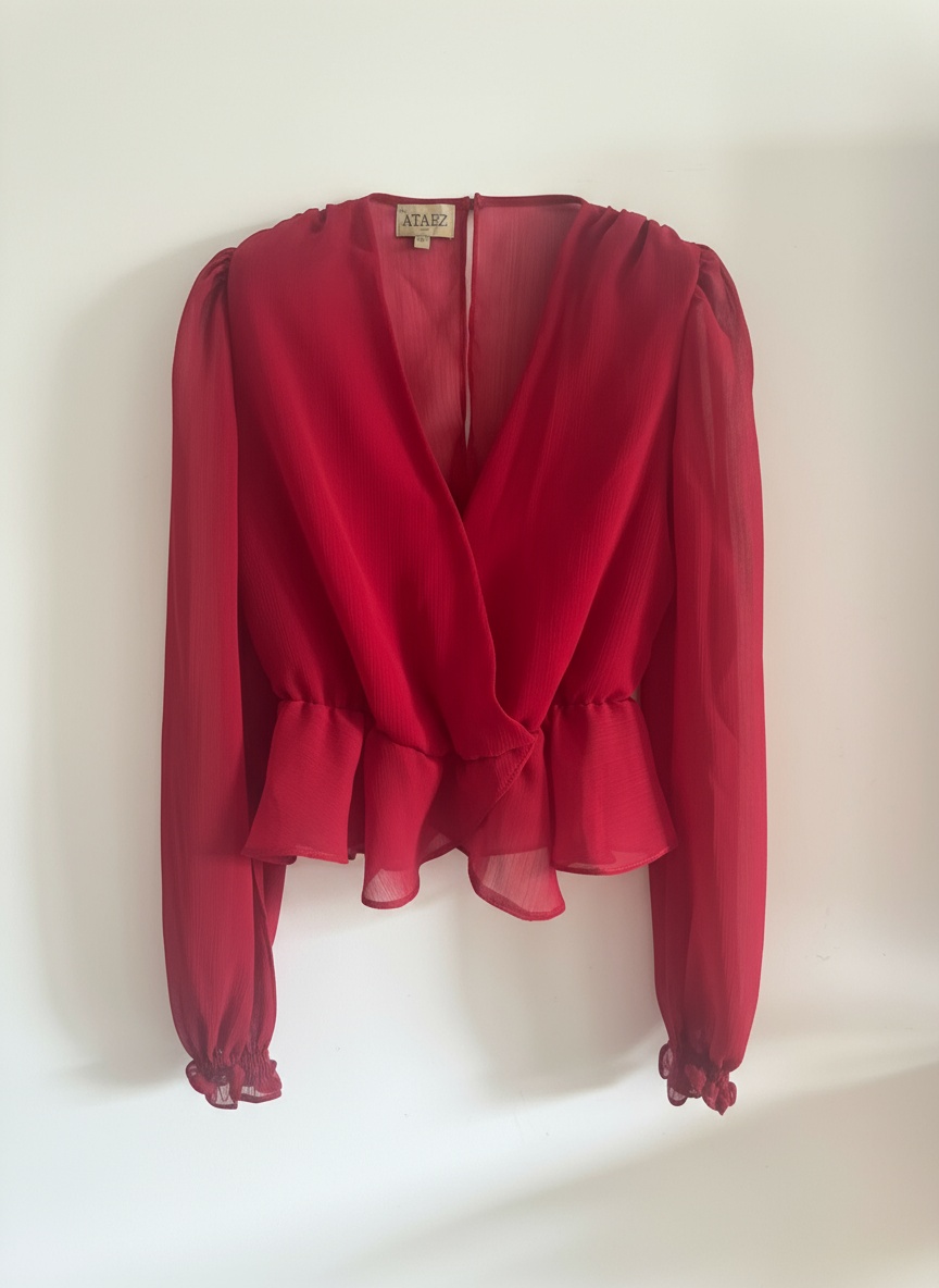 GALA | Set de Gasa Lurex Rojo - Imagen 5