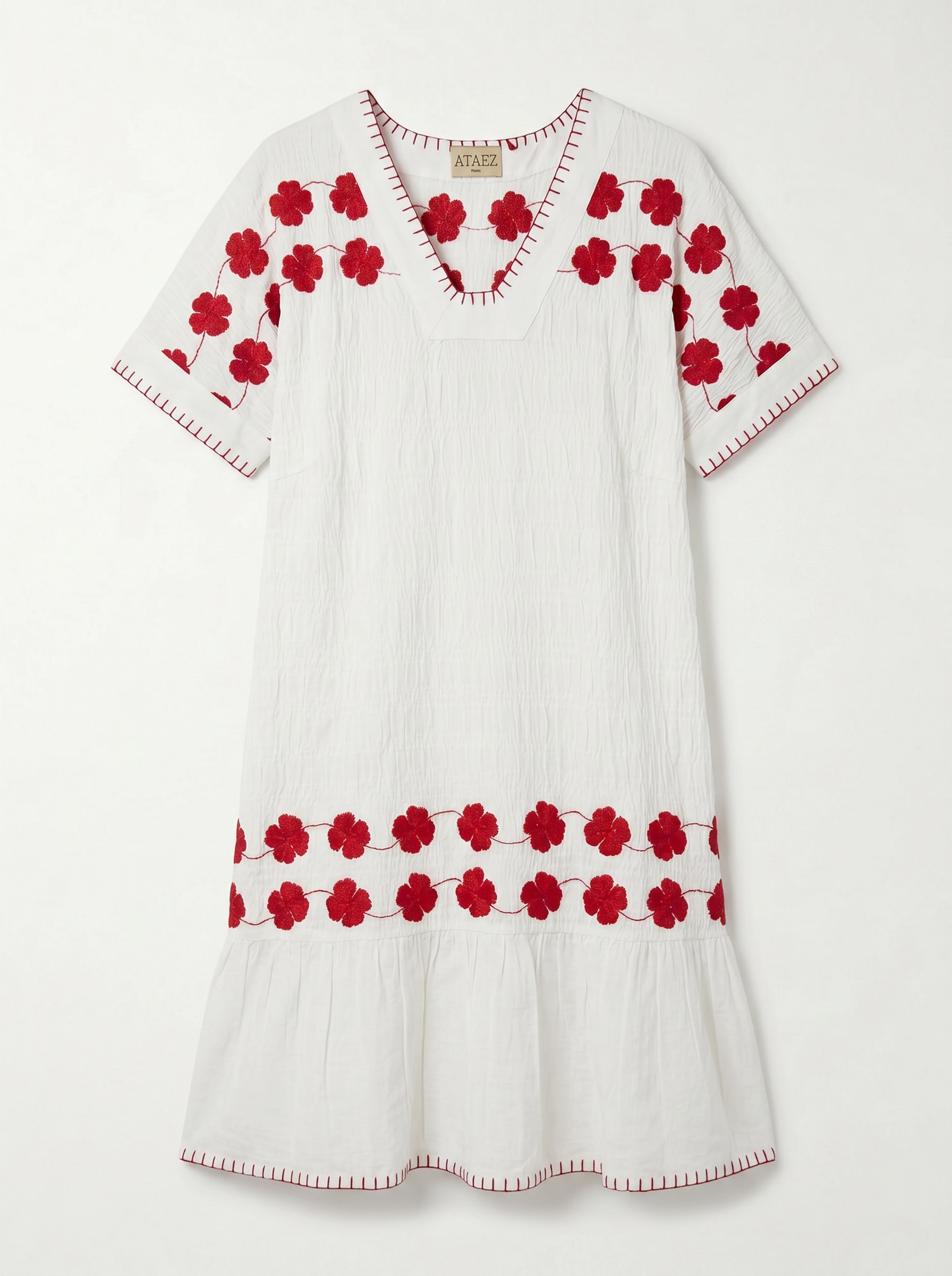BIBI | Vestido Corto Bordado - Imagen 6