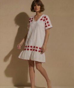 BIBI | Vestido Corto Bordado